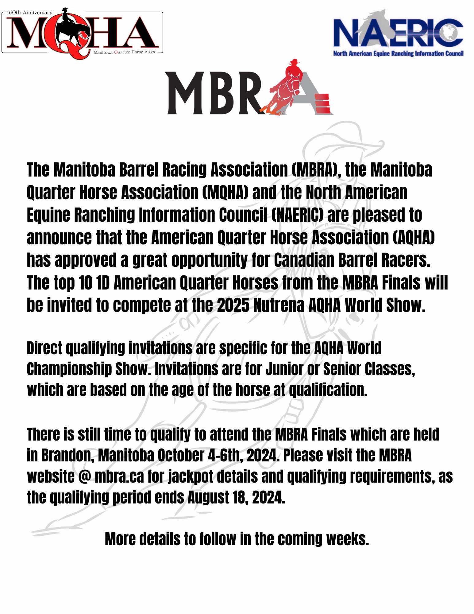 NAERIC - North American Equine Ranching Council Foals PMU Foals ...